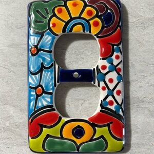 Colorful Ceramic Outlet Cover